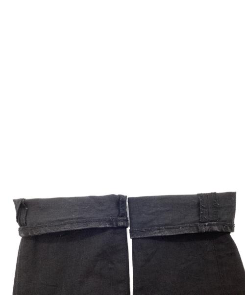 Saint Laurent Paris（サンローランパリ）Saint Laurent Paris (サンローランパリ) デストロイクラッシュ加工デニムパンツ ブラック サイズ:W29の古着・服飾アイテム