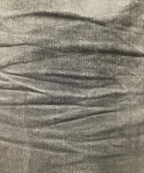 Saint Laurent Paris（サンローランパリ）Saint Laurent Paris (サンローランパリ) デストロイクラッシュ加工デニムパンツ ブラック サイズ:W29の古着・服飾アイテム