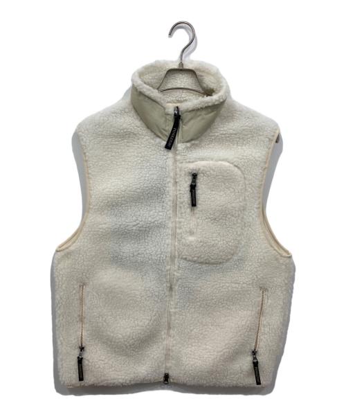 PENDLETON（ペンドルトン）PENDLETON (ペンドルトン) ボアフリースベスト アイボリー サイズ:Mの古着・服飾アイテム