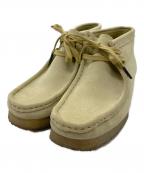 CLARKS ORIGINALSクラークス オリジナルズ）の古着「ワラビーシューズ」｜ベージュ