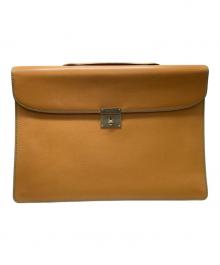 Valextra（ヴァレクストラ）の古着「ブリーフケース」｜ブラウン