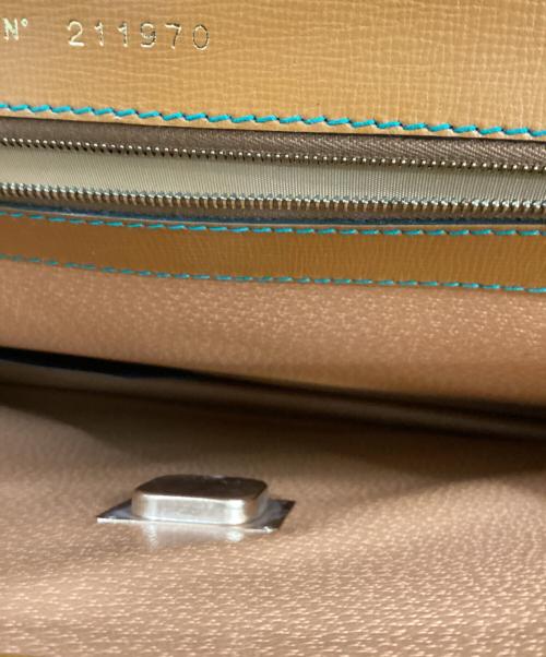 Valextra（ヴァレクストラ）Valextra (ヴァレクストラ) ブリーフケース ブラウンの古着・服飾アイテム