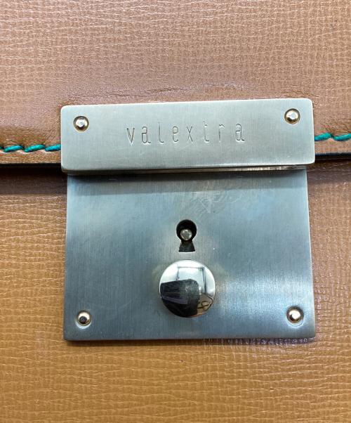 Valextra（ヴァレクストラ）Valextra (ヴァレクストラ) ブリーフケース ブラウンの古着・服飾アイテム