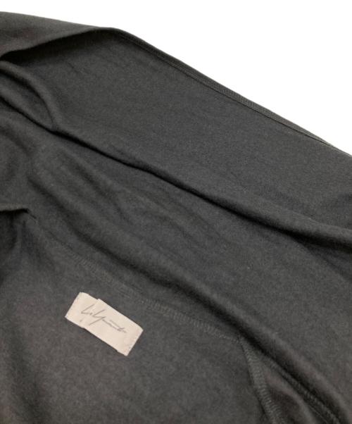 YOHJI YAMAMOTO（ヨウジヤマモト）YOHJI YAMAMOTO (ヨウジヤマモト) リネンドレープジャケット ブラック サイズ:2の古着・服飾アイテム