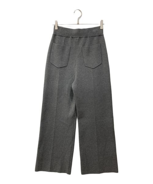 NAVE（ネイブ）NAVE (ネイブ) MOMOKO KAWAKAMI (モモコ カワカミ) コラボ ニットパンツ グレー サイズ:1 未使用品の古着・服飾アイテム