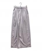 CEaRETCEaRET）の古着「タックギャザーパンツ」｜ラベンダー