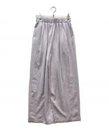 CEaRET（CEaRET）の古着「タックギャザーパンツ」｜ラベンダー