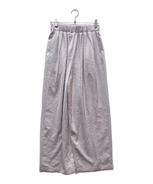 CEaRET（CEaRET）CEaRET (CEaRET) タックギャザーパンツ ラベンダー サイズ:1の古着・服飾アイテム