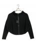 sarah pacini（サラ パチーニ）の古着「ニットジップパーカー」｜ブラック