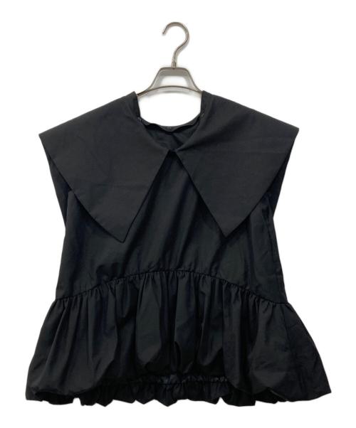 LIten（リテン）LIten (リテン) チックブラウス ブラック サイズ:Freeの古着・服飾アイテム