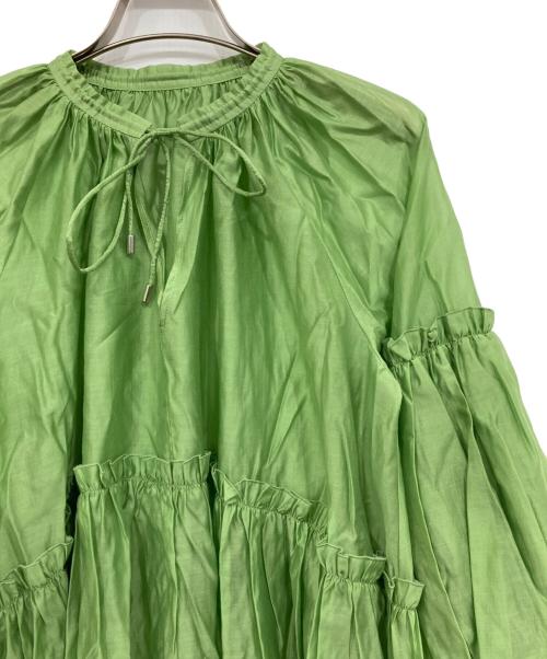 Diagram（ダイアグラム）Diagram (ダイアグラム) ブラウス グリーン サイズ:36の古着・服飾アイテム