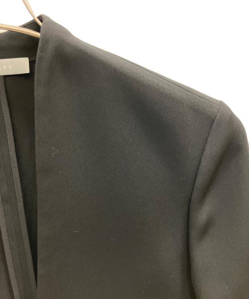 theory luxe（セオリーリュクス）theory luxe (セオリーリュクス) ノーカラージャケット ブラック サイズ:38の古着・服飾アイテム