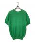 SLOANE（スローン）の古着「7G天竺 和紙×ポリエステル半袖クルーネック」｜グリーン