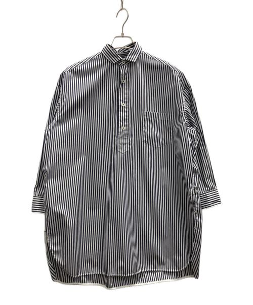 ticca（ティッカ）ticca (ティッカ) 別注NO.1スリットチュニックプルオーバー ブルー サイズ:フリーの古着・服飾アイテム