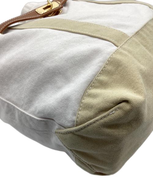 SITA PARANTICA（シータパランティカ）SITA PARANTICA (シータパランティカ) キャンバストートバッグ ベージュの古着・服飾アイテム