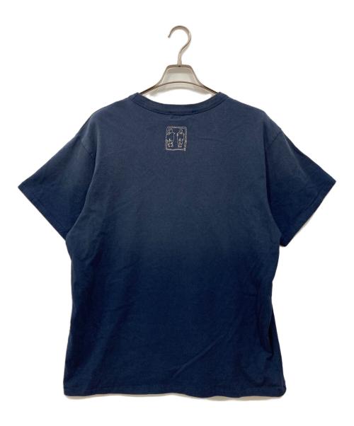 samuel zelig（サミュエル ゼリグ）samuel zelig (サミュエル ゼリグ) BALLROOM TEE ネイビー サイズ:XLの古着・服飾アイテム