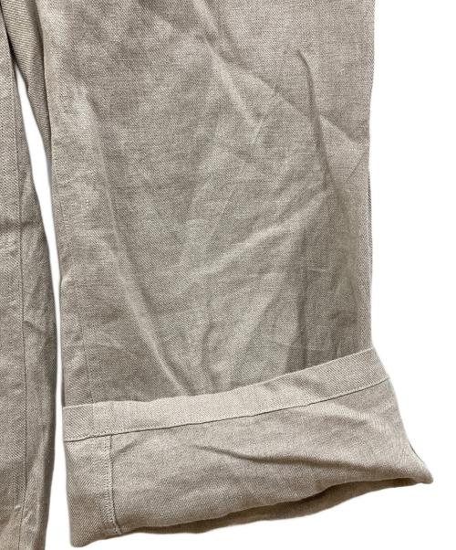 MUSE de Deuxieme Classe（ミューズ ドゥーズィエム クラス）MUSE de Deuxieme Classe (ミューズ ドゥーズィエム クラス) OGLINEN ジャンプスーツ ベージュ サイズ:38の古着・服飾アイテム