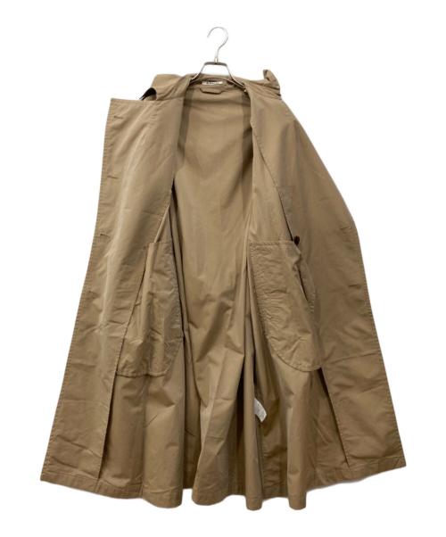 AURALEE（オーラリー）AURALEE (オーラリー) FINX POLYESTER BIG TRENCH COAT ブラウン サイズ:1の古着・服飾アイテム
