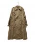 AURALEE (オーラリー) FINX POLYESTER BIG TRENCH COAT ブラウン サイズ:1：17000円