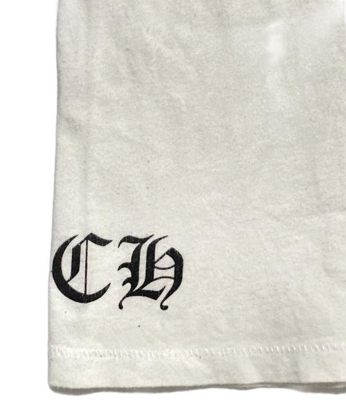 CHROME HEARTS（クロムハーツ）CHROME HEARTS (クロムハーツ) VネックTシャツ ホワイト サイズ:Mの古着・服飾アイテム