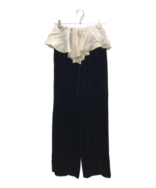 FETICO（フェティコ）FETICO (フェティコ) ベロアパンツ ブラック サイズ:1の古着・服飾アイテム