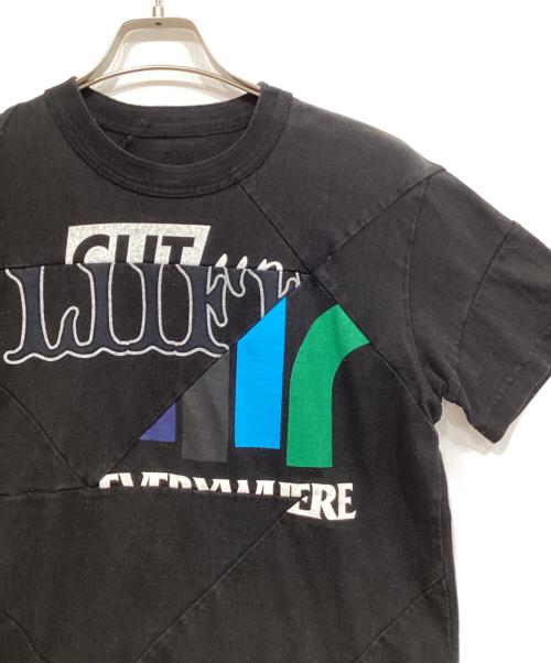 sacai（サカイ）sacai (サカイ) HANK WILL THOMAS ARCHIVE MIX T-SHIRT/21-0178S ブラック サイズ:SIZE 0の古着・服飾アイテム