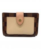 LOUIS VUITTONルイ ヴィトン）の古着「ポルトフォイユ・ジュリエット」｜ブラウン