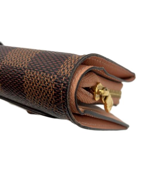 LOUIS VUITTON（ルイ ヴィトン）LOUIS VUITTON (ルイ ヴィトン) ポルトフォイユ・ジュリエット ブラウンの古着・服飾アイテム