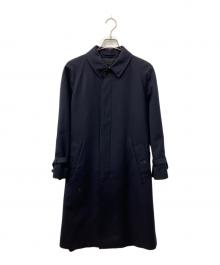 MARGARET HOWELL×FOX BROTHERS（マーガレットハウエル×フォックスブラザーズ）の古着「トレンチコート」｜ネイビー