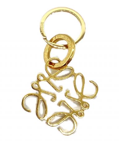 中古・古着通販】LOEWE (ロエベ) アナグラムキーリング ゴールド