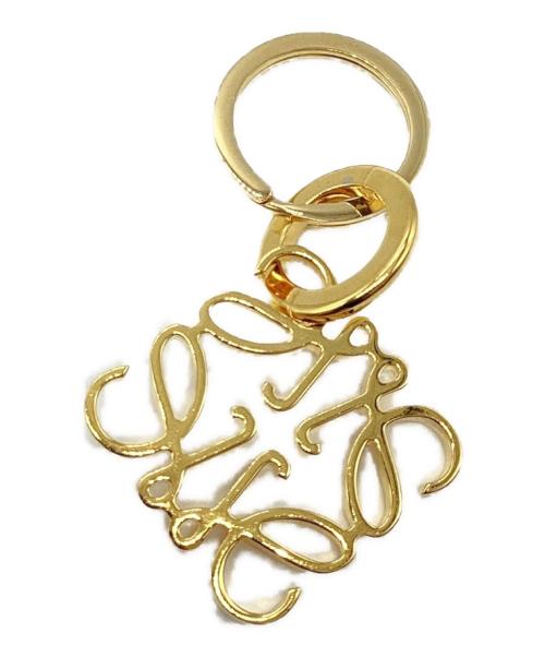 LOEWE（ロエベ）LOEWE (ロエベ) アナグラムキーリング ゴールドの古着・服飾アイテム