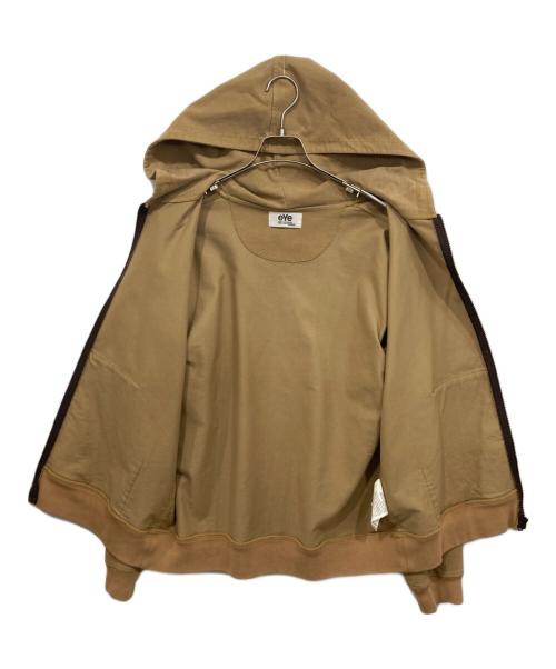 eYe COMME des GARCONS JUNYAWATANABE MAN（アイ コム デ ギャルソン ジュンヤ ワタナベ マン）eYe COMME des GARCONS JUNYAWATANABE MAN (アイ コム デ ギャルソン ジュンヤ ワタナベ マン) ジップパーカー キャメル サイズ:Lの古着・服飾アイテム
