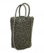 ANTEPRIMAアンテプリマ）の古着「ワイヤーバッグ　アデッソ ミニアトゥーラ」｜カーキ