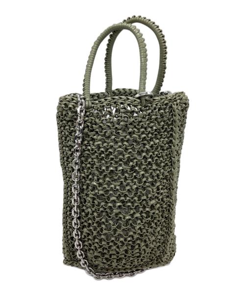 ANTEPRIMA（アンテプリマ）ANTEPRIMA (アンテプリマ) ワイヤーバッグ　アデッソ ミニアトゥーラ カーキの古着・服飾アイテム