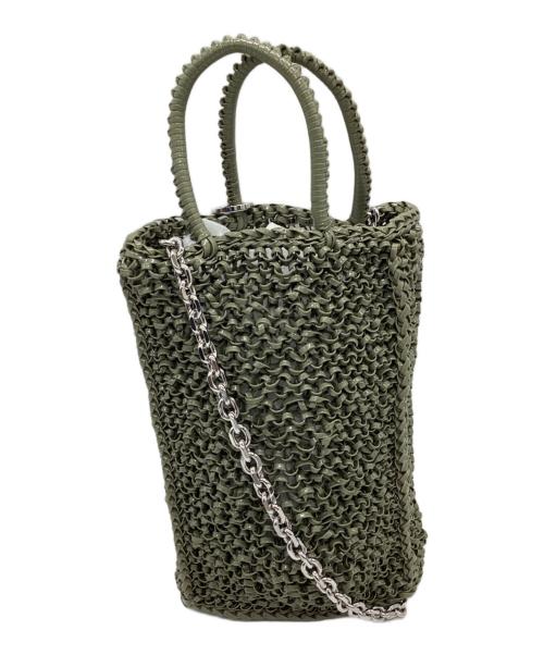 ANTEPRIMA（アンテプリマ）ANTEPRIMA (アンテプリマ) ワイヤーバッグ　アデッソ ミニアトゥーラ カーキの古着・服飾アイテム