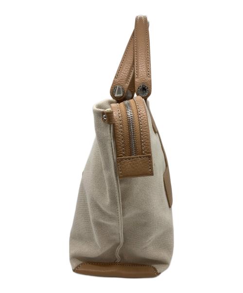 IACUCCI（イアクッチ）IACUCCI (イアクッチ) ソルベット S CANVAS/RUGA ベージュ×アイボリーの古着・服飾アイテム