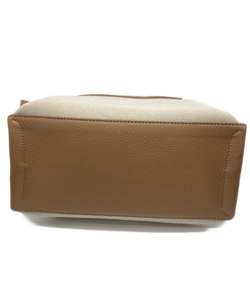 IACUCCI（イアクッチ）IACUCCI (イアクッチ) ソルベット S CANVAS/RUGA ベージュ×アイボリーの古着・服飾アイテム