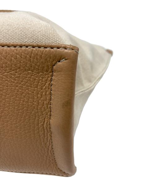 IACUCCI（イアクッチ）IACUCCI (イアクッチ) ソルベット S CANVAS/RUGA ベージュ×アイボリーの古着・服飾アイテム