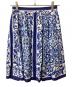 DOLCE & GABBANA（ドルチェ＆ガッバーナ）の古着「マジョリカプリントスカート」｜ブルー