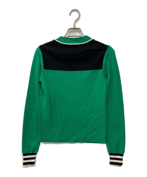 RED VALENTINO（レッドヴァレンティノ）RED VALENTINO (レッドヴァレンティノ) ニット グリーン サイズ:XSの古着・服飾アイテム