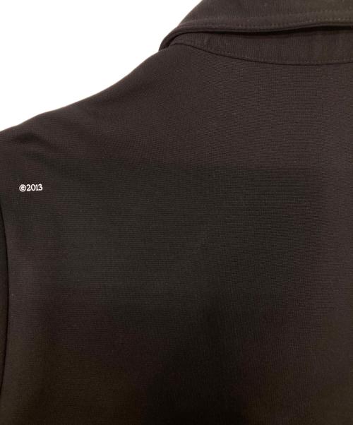 OFFWHITE（オフホワイト）OFFWHITE (オフホワイト) ロゴプリントシャツドレス ブラック サイズ:38の古着・服飾アイテム