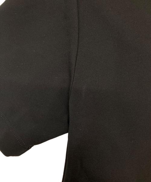 OFFWHITE（オフホワイト）OFFWHITE (オフホワイト) ロゴプリントシャツドレス ブラック サイズ:38の古着・服飾アイテム
