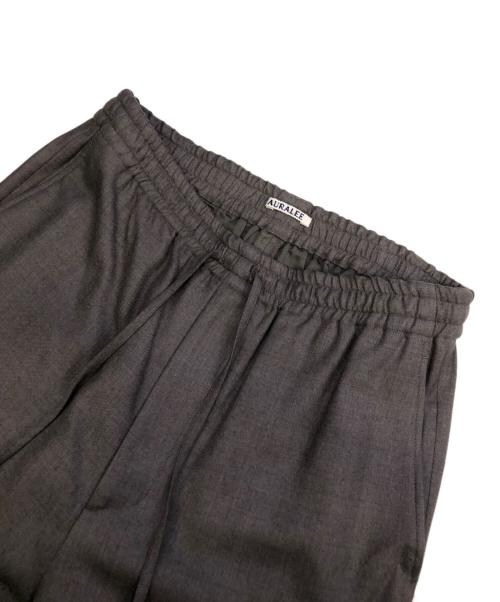 AURALEE（オーラリー）AURALEE (オーラリー) Super Light Wool Easy Slacks ブラウン サイズ:3の古着・服飾アイテム