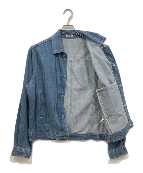 AURALEE（オーラリー）AURALEE (オーラリー) SELVEDGE FADED LIGHT DENIM BLOUSON インディゴ サイズ:3の古着・服飾アイテム