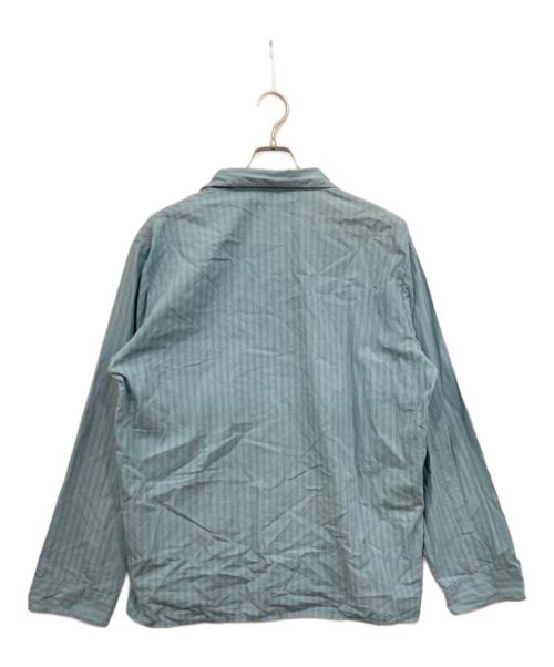 AURALEE（オーラリー）AURALEE (オーラリー) TEKLA (テクラ) COTTON POPLIN - PYJAMAS SHIRT ブルー サイズ:Mの古着・服飾アイテム