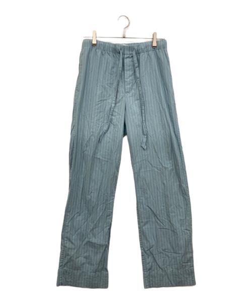 AURALEE（オーラリー）AURALEE (オーラリー) TEKLA (テクラ) COTTON POPLIN - PYJAMAS PANTS ブルー サイズ:Sの古着・服飾アイテム