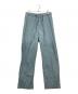 AURALEE（オーラリー）の古着「COTTON POPLIN - PYJAMAS PANTS」｜ブルー