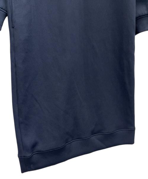 ZUCCA（ズッカ）ZUCCA (ズッカ) クォーターゲージワンピース ネイビー サイズ:Ｍの古着・服飾アイテム