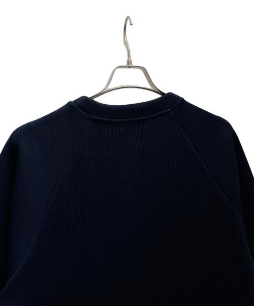 ZUCCA（ズッカ）ZUCCA (ズッカ) クォーターゲージワンピース ネイビー サイズ:Ｍの古着・服飾アイテム