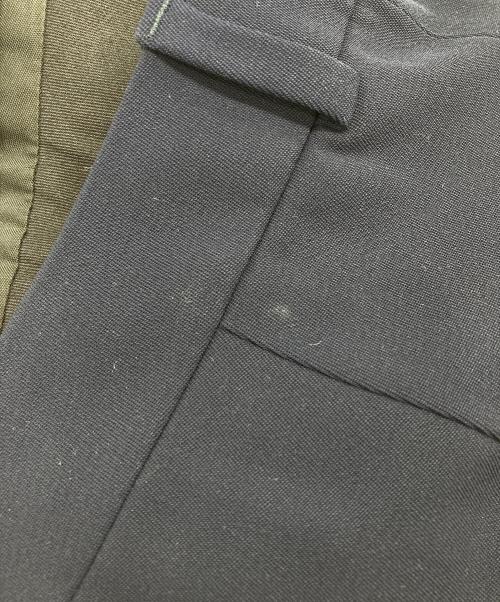 BALENCIAGA（バレンシアガ）BALENCIAGA (バレンシアガ) スリット テーラードスカート ネイビー サイズ:Sの古着・服飾アイテム